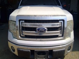 2013 FORD F-150, WHITE, EXTD CAB, 5.0L, AT, 4WD,   F25168